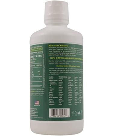 Real Aloe Inc Aloe Vera Gel - 32 fl oz | Soothing and Hydrating Skin Care Solution - Buy Online on GoSupps.com