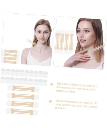 Ipetboom 20 Pcs Neck Lift Stickers Lifting Belt Jowls Sticker - Neck Tape Swan Neck Applique Face - Buy Online on GoSupps.com