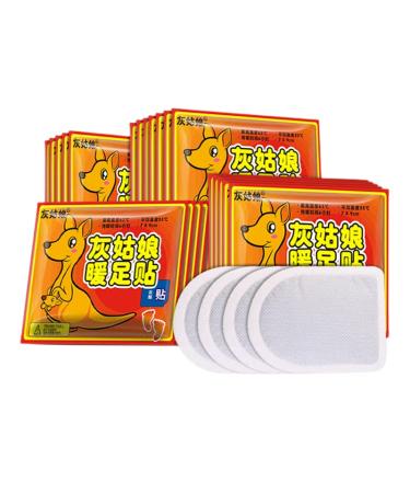MYAMIA Toe Warmers Self-Adhesive Foot Warmers Toe Warmer Pads Body Heating Stickers 140 Pieces PPack