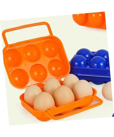 Hemoton 2pcs Outdoor Egg Carton Fridge Food Tray Outdoor Egg Container Egg Organizers Devil Travel Water Bag - Buy Online on GoSupps.com