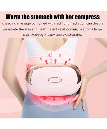 Mobyat Electrical Abdominal Heating Belt for Menstrual Pain Relief | 3 Intensity Levels Automatic Kneading & 15-Minute Timer | Ideal for Women & Girls - Buy Online on GoSupps.com