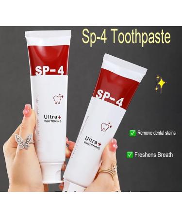 Yayashi SP-4 Toothpaste 120g - Fresh Breath & Whitening Tooth Care | Brightening & Stain Removing Formula - Buy Online on GoSupps.com