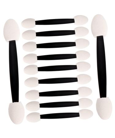 DOITOOL 4 Double Ended Eye Shadow Stick Mini Lipsticks Oval Makeup Tool Women Makeup Brush Lipstick Brush