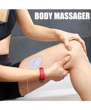 Delamiya Tens Device - Rechargeable Pain Relief Stimulator with 16 Programs 20 Intensity Levels & Premium Electrodes for Muscle Relaxation - Buy Online on GoSupps.com