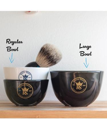 Royal Shave Ceramic Razor for Luxurious Shaving Soap & Cream - White Opulent Garden - Buy Online on GoSupps.com