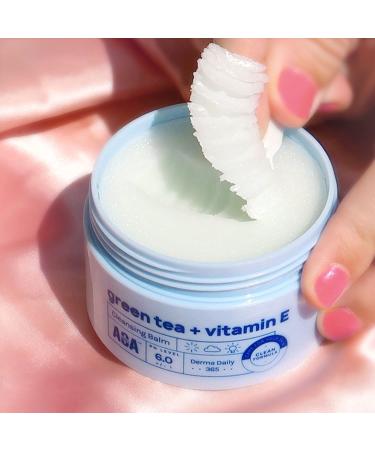AOA Studio Skin Green Tea & Vitamin E Cleansing Balm 3.38 Fl Oz - Makeup Remover & Face Wash for All Skin Types - Buy Online on GoSupps.com