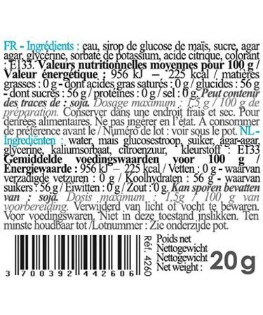 Colouring Paste 20g - Caribbean Blue - Buy Online on GoSupps.com