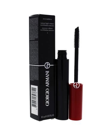 GIORGIO ARMANI Eccentrico Instant Mascara No. 1 Obsidian Black 0.33oz - High Volume & Definition - Long Lasting Formula | [Your Company Name] - Buy Online on GoSupps.com