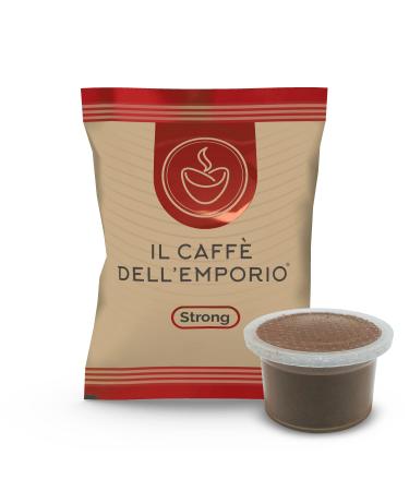 Il caffe' dell'emporio Le Caf de l'Emporio Caffe Capsules Compatible with a Cream Mix System Red (200)