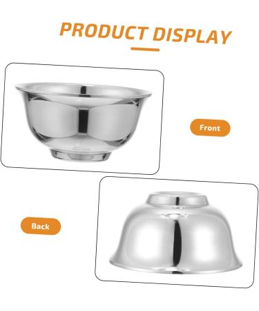 Minkissy Impact Bowl Shaving Soap Kits for Men | Stainless Steel Hair Salon Tools & Gadgets - Buy Online on GoSupps.com