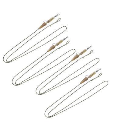 Vgeby fishing device leader clips carp leader interchangeable hybrid camo leadcore leaders for fishing carp core line fishing set leadclip combination