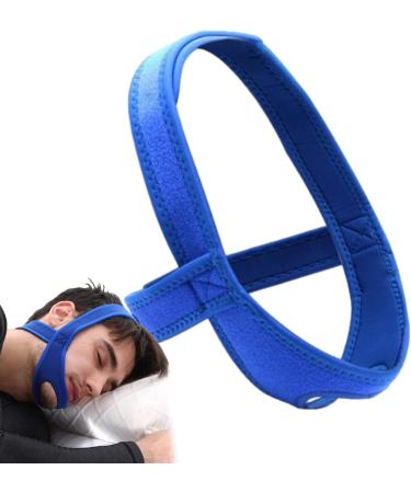 Adjustable Anti-Snoring Chin Strap | Breathable Snoring Solution for Men & Women | Comfort & Support for Better Sleep - Buy Online on GoSupps.com