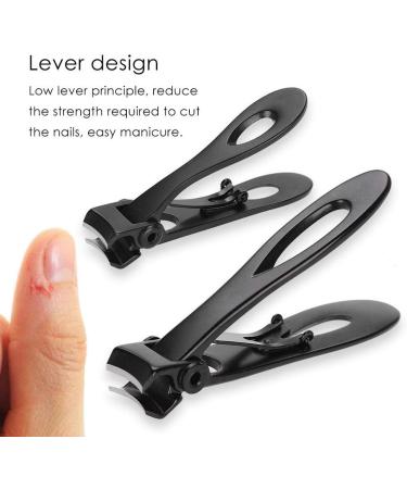Safe and Reliable Nail Clipper Nail Cutter for Home Manicure Store (Black) - Buy Online on GoSupps.com