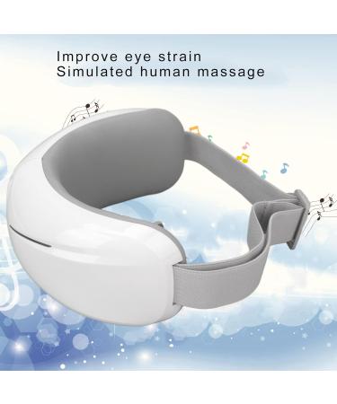 Rechargeable Eye Massage Device with Remote Control & Heat Function 3 Vibration Modes for Eye Relaxation & Dry Eye Relief - Buy Online on GoSupps.com