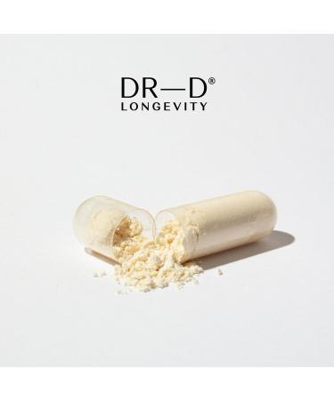 DR-D LONGEVITY DR-D Longevity Trans Resveratrol - 1000mg - Premium Antioxidant - 99% Pure Trans-Resveratrol - High Dosed - 60 Vegan Capsules - Buy Online on GoSupps.com
