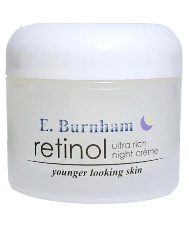 E. Burnham Retinol Ultra Rich Night Cr me 2 Oz. - Facial Night Cream Moisturizer