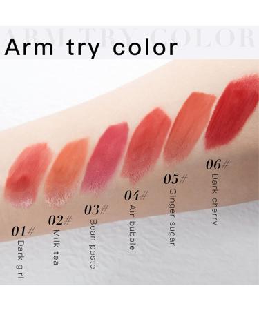 6Pcs Lip Gloss Set - Clear Mirror Lip Tint, Long Lasting Lip Stain, Non-Stick Cup Liquid Blush - Moisturizing Red Lipstick & Tinted Balm - Lip Makeup Kit (01+03+06) - Buy Online on GoSupps.com