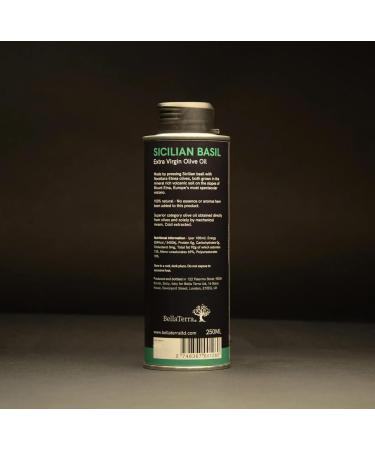 Sicilian Basil - Volcanic Grown - Extra Virgin Olive Oil  - Buy Online on GoSupps.com