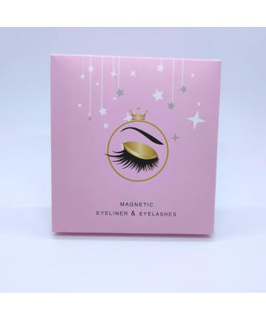 Mlen Diary Magnetic Eyelashes with Eyeliner Kit 3D Natural Look False Eyelashes with Applicator Waterproof Eyeliner Reusable Fake Lashes for Makeup Eyelashes Extension (5 Pack) - Buy Online on GoSupps.com