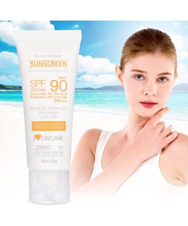 40 Ml Sun Cream SPF50++ Moisturizing Sun Milk Face and Neck Whole Body Protection Against UV Rays Sun Screen Block Moisturizing and Whitening - Buy Online on GoSupps.com