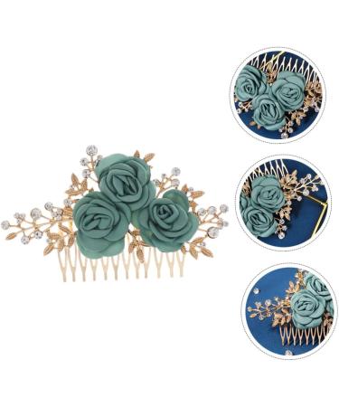 FRCOLOR Rose Side Comb Wedding Hair Accessories for Women Flower Hair Accessories Bride Bridal Hair Accessories Hairbrushes for Women Hair Barrettes for Women Girl Hair Comb Cloth Women's - Buy Online on GoSupps.com