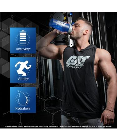 GAT Sport Flexx EAAs + Hydration Blue Razz - 30 Servings - Buy Online on GoSupps.com