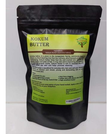 SunNature Kokum Butter - Light Firm Butter for Soap, Lotion Bars, Lip Balm & Body Butter - 4 Oz Scent-Free - Buy Online on GoSupps.com