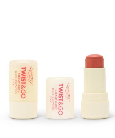 PUROBIO Purobio - Creamy Blush Macaron Twist & Go - 03-5 gr
