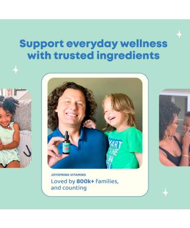 JoySpring DetoxZee Zeolite Drops for Kids Clinoptilolite Mineral Supplement with Vitamin D3 & Cyanocobalamin B12 Liquid Vitamins for Kids Mild Berry Flavor Crafted in USA 30 Servings 1 Fl Oz (Pack of 1) - Buy Online on GoSupps.com