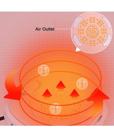 Smart Sitting Moxibustion Instrument Smokeless Seat with Heat Adjustments Multifunctional Cushion Instrument with Temperature Control for Meditation Yoga - Buy Online on GoSupps.com