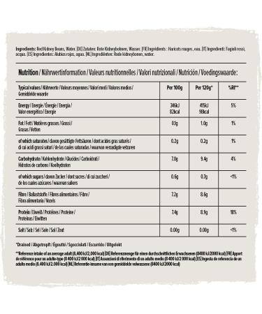 Amazon Red Kidney Beans 400g - High-Quality Beans in Convenient Pack - 1 Unit - Buy Online on GoSupps.com