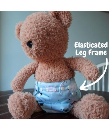 Alimos Swim Nappy & Waterproof Bag Set | Reusable for Happy Baby (0-3 Years) | UK Brand Polar Bear - Buy Online on GoSupps.com