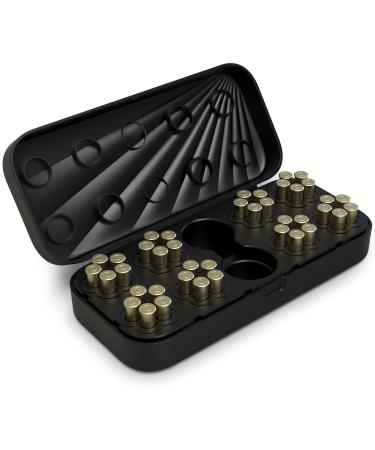 Ludex 5 Shot Revolver Speed Loader for .38 Special/.357 Magnum.Fits S&W 36,37,38,40,42,49,60,340,360/Charter Arms/Taurus 85, 605, 651, 851/Rossi 68/Ruger SP101 matte black