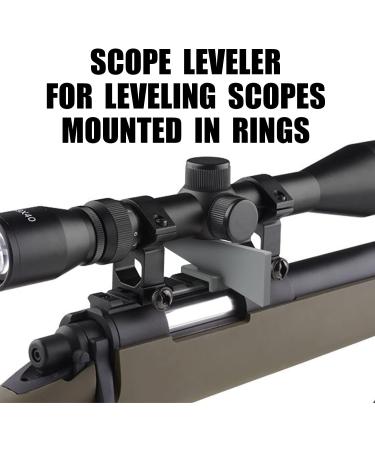 Scope Leveler Combo for Precise Scope Alignment in One-Piece Mounts or Varying Height Rings - Buy Online on GoSupps.com