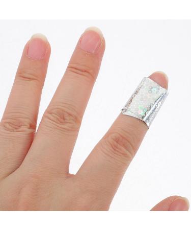 HANABASS 100pcs Glitter Bandages - Breathable Non-Stick Finger Care Stickers for Scrapes & Burns | Perfect for Travel - Buy Online on GoSupps.com