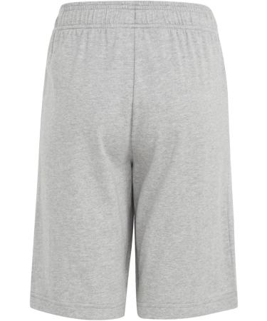 Buy adidas Unisex Kids Shorts (1/2) U Bl Short 164 - Medium Grey Heather/White | International Shipping Available - Buy Online on GoSupps.com