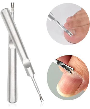Stainless Steel Cuticle Remover & Cutter Set for Manicure Pedicure - Anti-slip Nails Cleaner & Trimmer - Buy Online on GoSupps.com