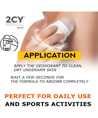  2CY Cosmetics 2CY Natural Aloe Vera Deodorant 24-Hour Freshness 50 ml long-lasting 24-hour protection with care for your skin. With organic rosemary peel lavender and lemon extracts. - Buy Online on GoSupps.com