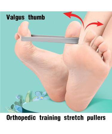 Hallux Valgus Toe Spreader Training Band Set | Bunion Pain Relief for Men & Women - 4 Pieces - Buy Online on GoSupps.com
