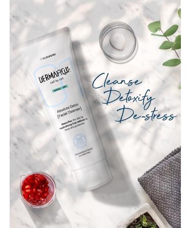 Absolute Detox Facial Cleanser 100ml with Bio-Active Cellulose Beads Face Wash Enriched with Vitamin E & Pomegranate Extracts | Soap Paraben & Alcohol Free | Dermatologist Tested Face Cleanser - Buy Online on GoSupps.com