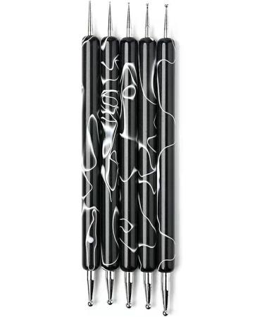 Best Tools Set Brushes Nail Stamping Kit Nail Dotting Tools Set Stencils and Templates Design Accessories Tool Kit Tools Black - Buy Online on GoSupps.com