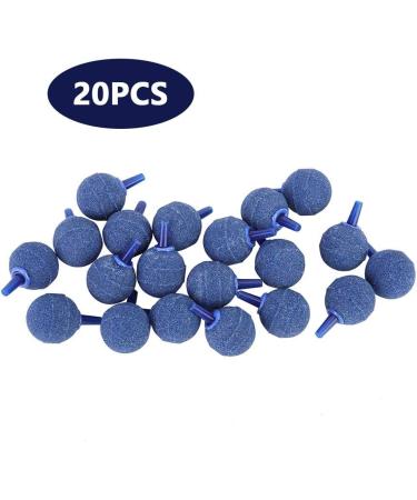 Zoominyy Sandstone Ventilated Stone - 20 Pack Oxygen Pump Aeration Stones for Aquariums | Enhance Fish Health - Buy Online on GoSupps.com
