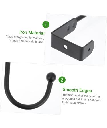 Cabilock 2pcs Door Hook Outdoor Towel Hooks Overdoor Organizers Durable Clothes Hooks Multifunction Hanger - Buy Online on GoSupps.com