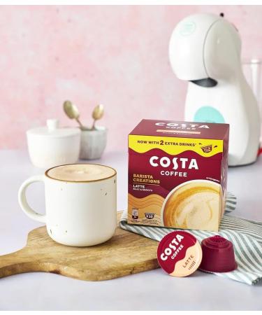 COSTA COFFEE CAPPUCCINO PODS 4 PACKS (CAPPUCCINO 10 CAPSULES) - Buy Online on GoSupps.com