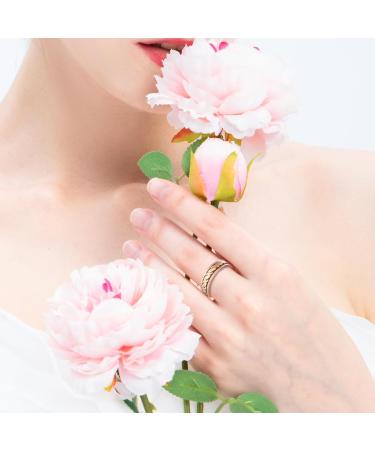 Shop Stylish Copper Rings for Women - Adjustable Three Color Gold Pure Copper Magnetic Jewelry - Buy Online on GoSupps.com