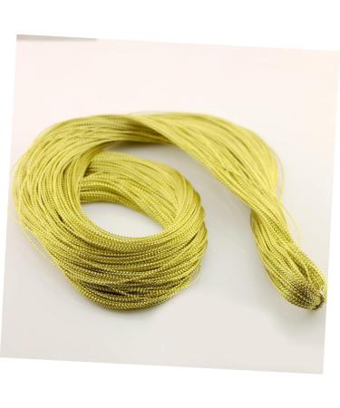 Exceart Gold Metallic Yarn - Best Christmas Gift Cord Jewelry and Craft Thread - Buy Online on GoSupps.com