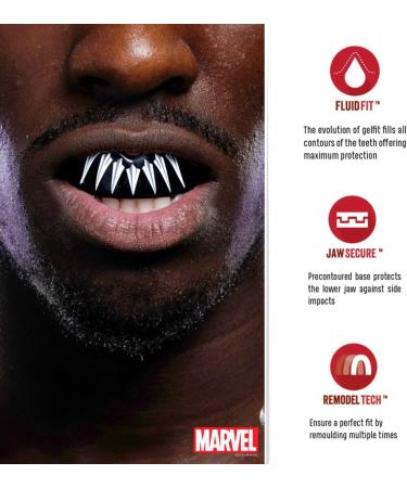 Marvel Black Panther Sport Mouthguard for Adults & Kids | Ultimate Protection for Rugby MMA Martial Arts Kickboxing & More - Buy Online on GoSupps.com