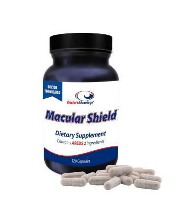 Doctor s Advantage Macular Shield Eye Vitamins 120 Capsules | Lutein and Zeaxanthin Supplements with AREDS 2 Ingredients for Macular Degeneration Support