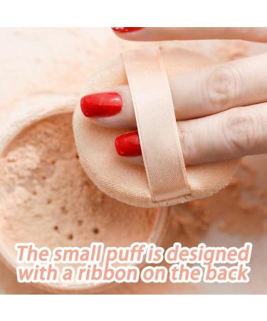 Bontannd 6-Piece Powder Quack Triangle Makeup Puff - Ultra Soft Washable Pure Cotton Velor Cosmetic Sponge Tools - Buy Online on GoSupps.com