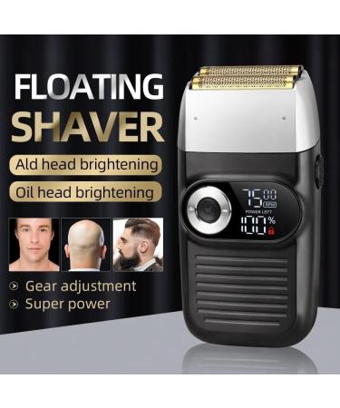 Men's Professional Rechargeable Hair Clipper - USB Charging Ideal for Bald Heads & Beard Trimming - Buy Online on GoSupps.com